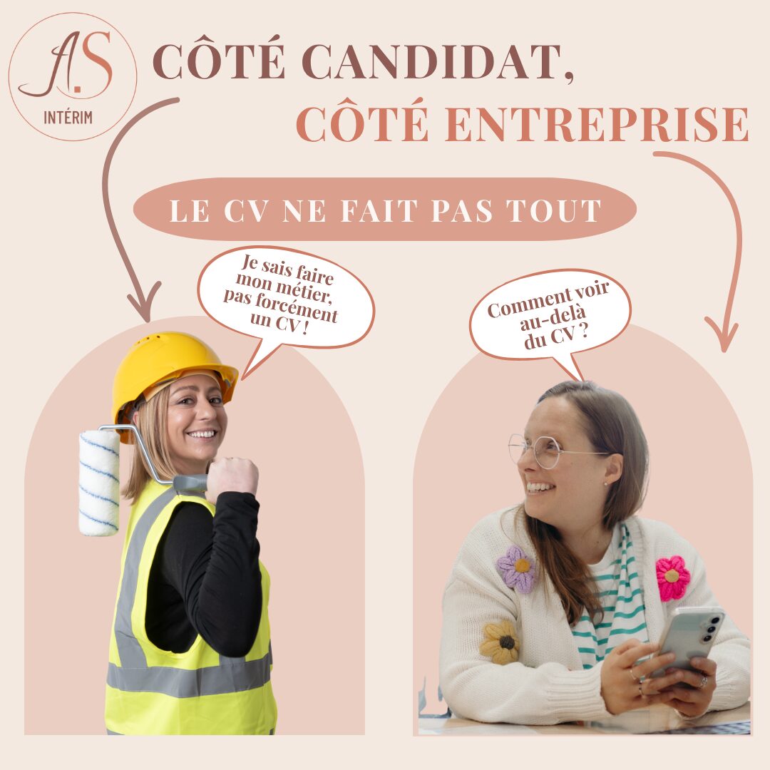 Le CV ne fait pas tout dans un recrutement – conseils candidats et entreprises par AS Intérim Pau